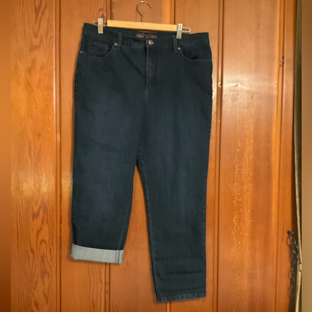 Gloria Vanderbilt Capri/Cropped Jeans Size 16P #2341